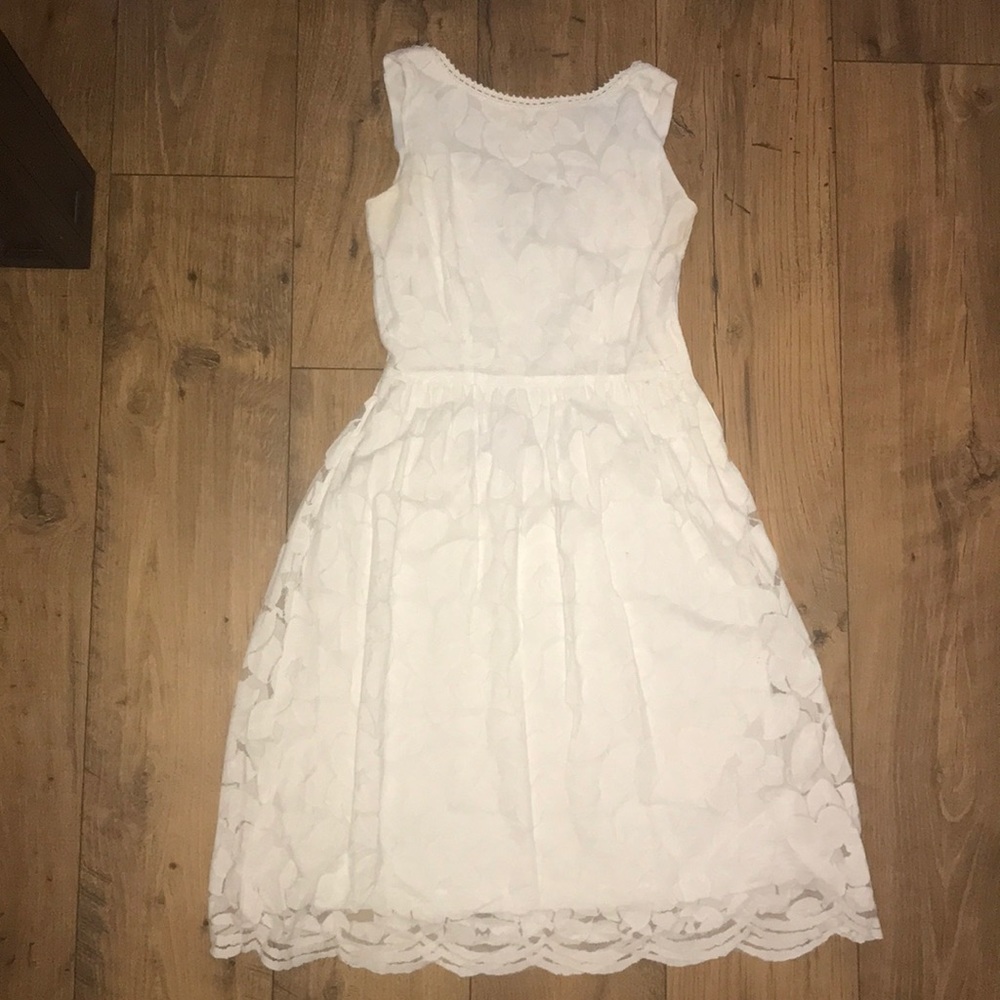 White dress
